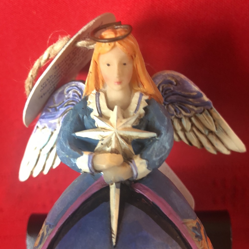 Jim Shore angel ornament - Picture 4 of 12